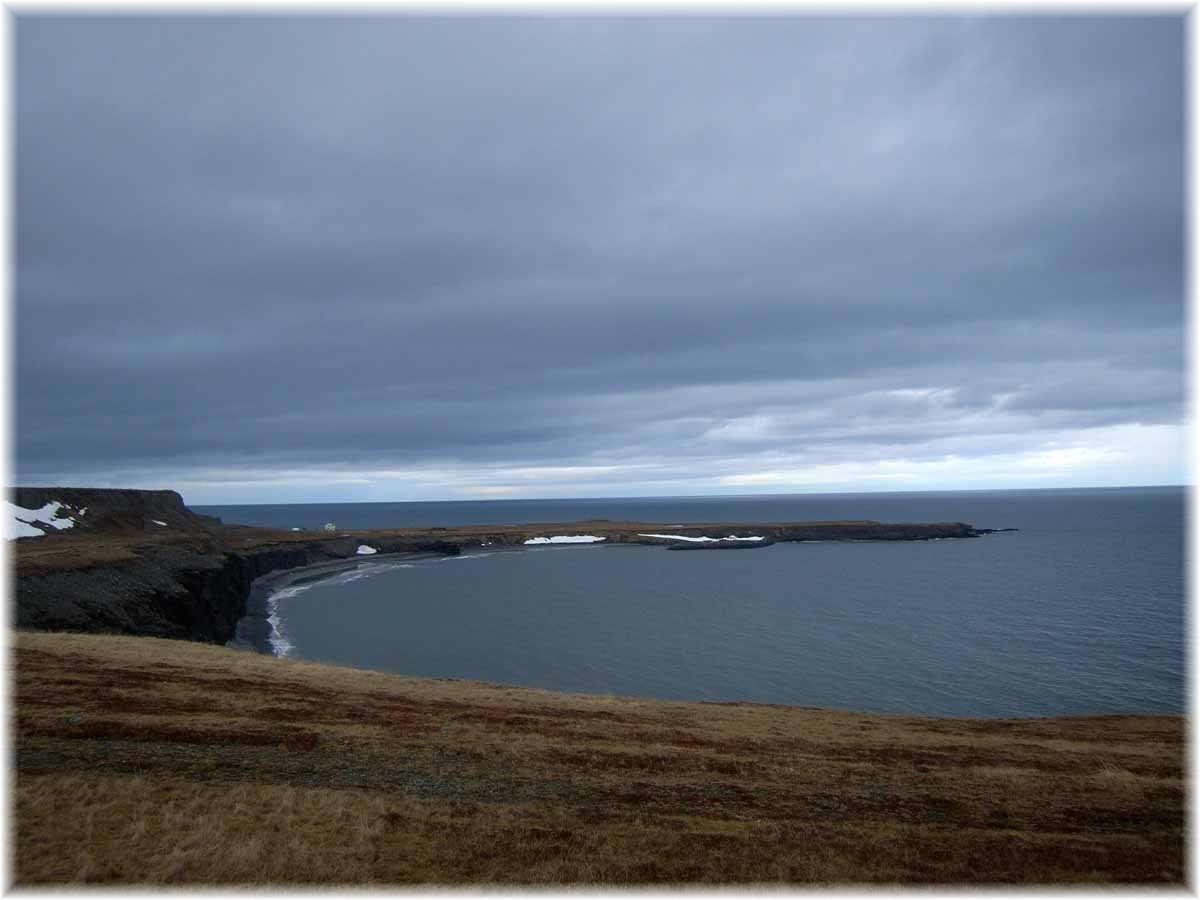 Island im Winter per Rad