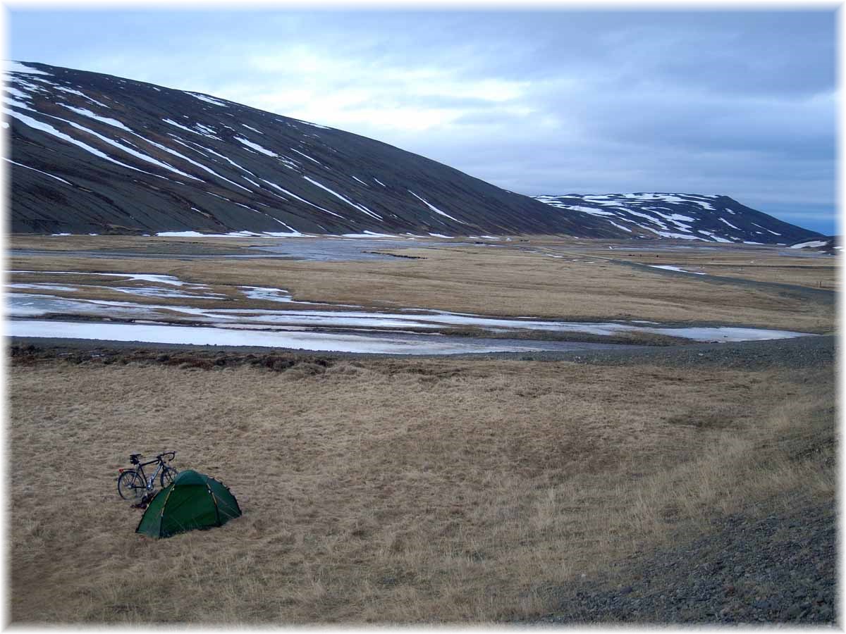 Hilleberg Soulo im Norden von Island