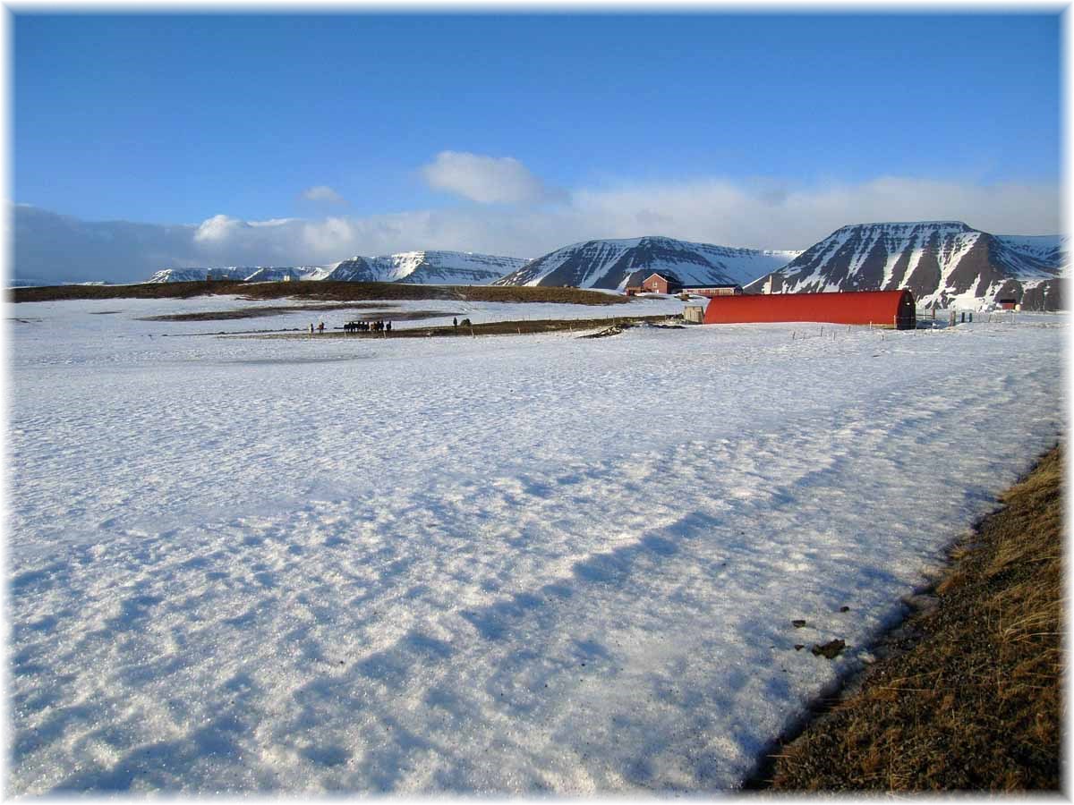 Island im Winter per Rad