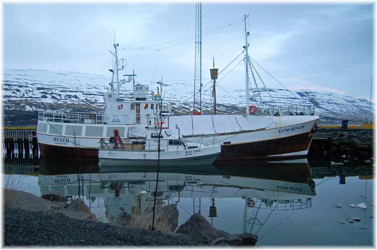 Im Norden von Island, Akureyri