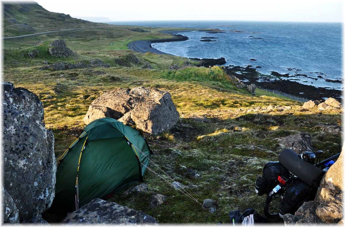 Island, Westfjorde, Hilleberg Soulo