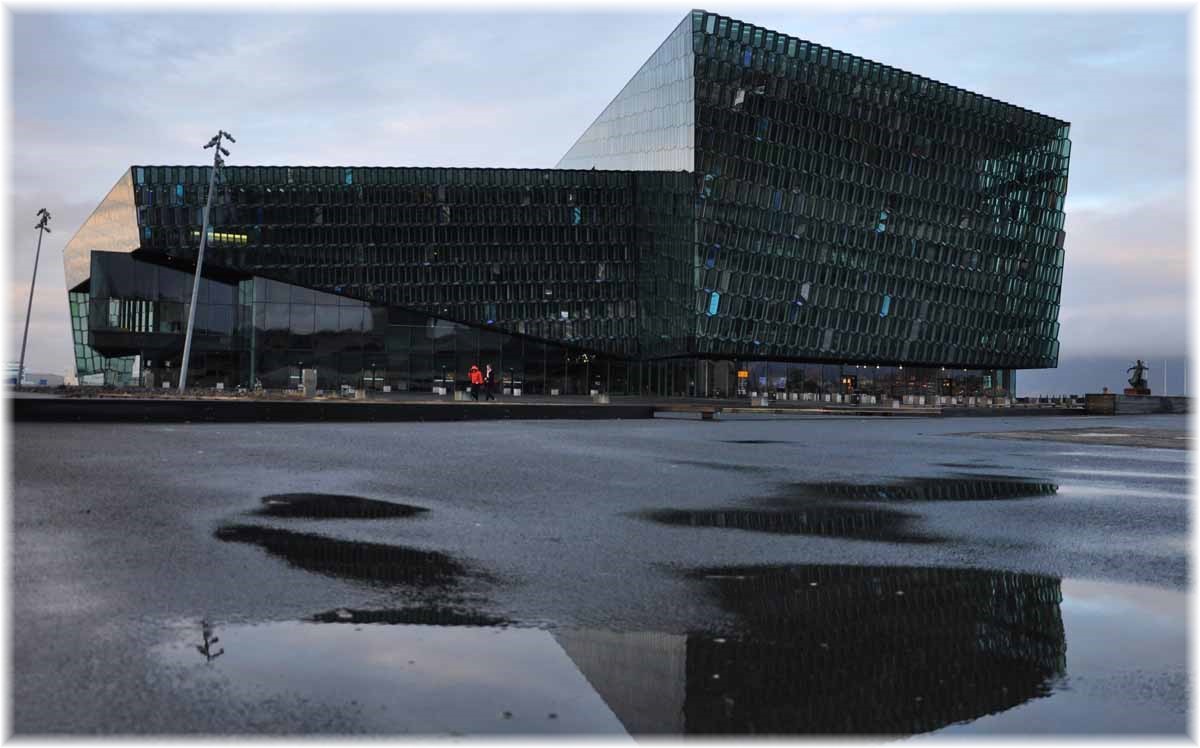 Island, Reykjavík, Konzerthaus Harpa