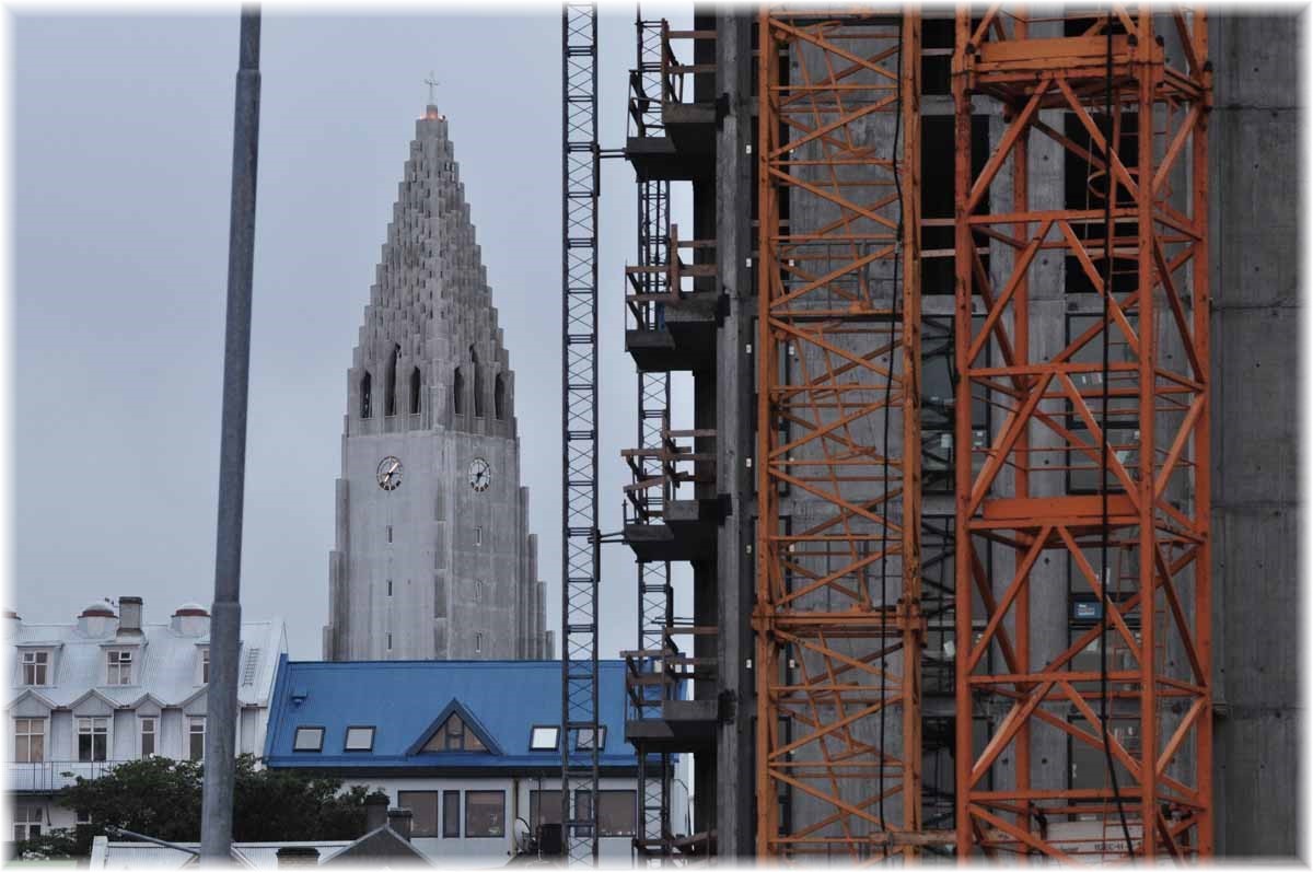 Island, Reykjavík, Hallgrimskirche