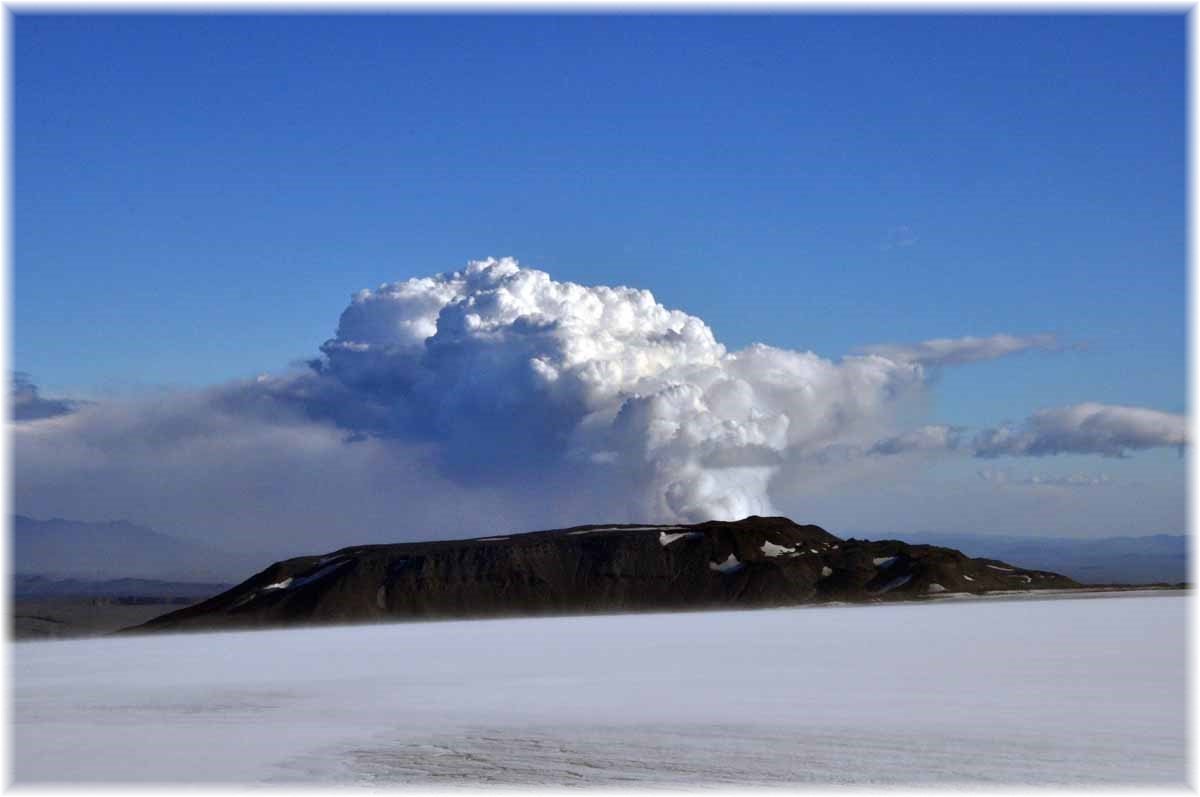 Island, Nordurflug Helicopter, Holuhraun Vulkanausbruch