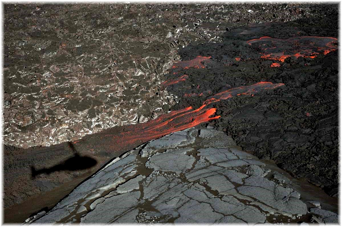 Island, Nordurflug Helicopter, Holuhraun Vulkanausbruch