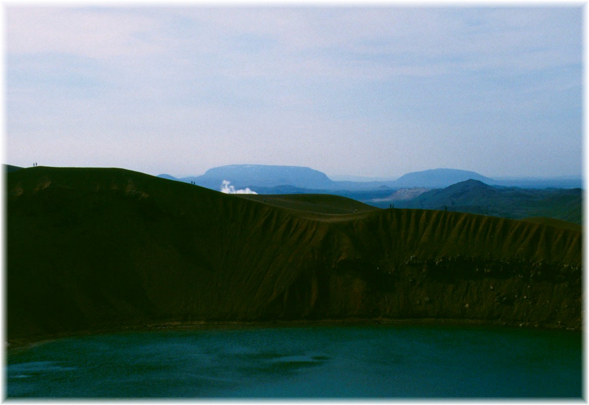 Island, Krafla, Krater Vti