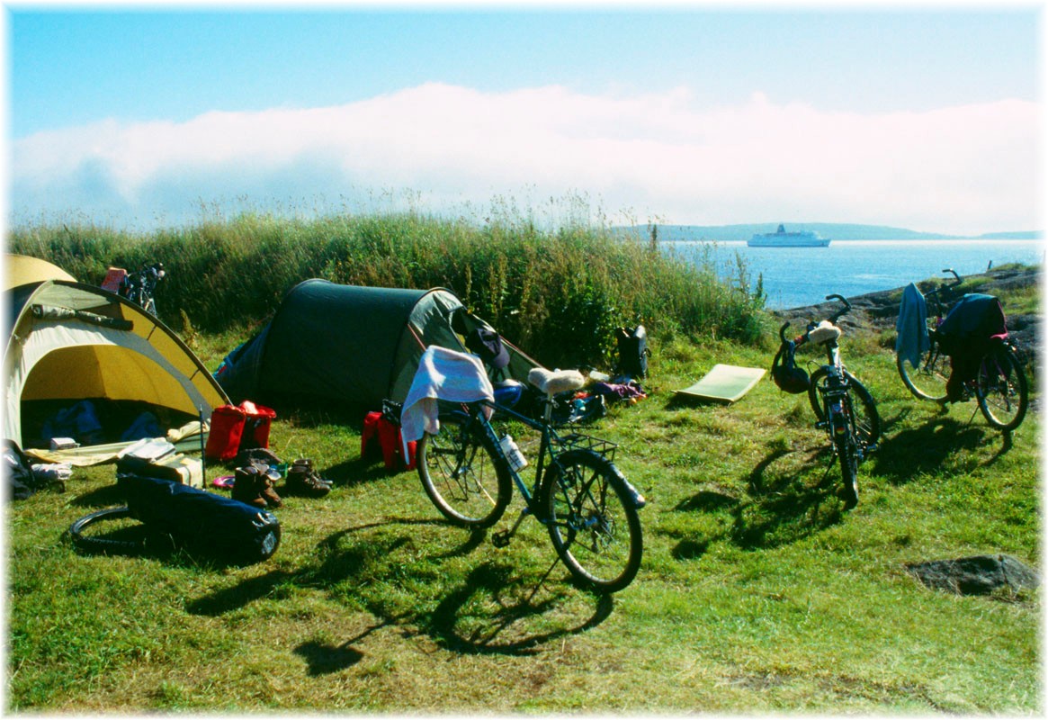 Campingplatz auf den Färöer Inseln