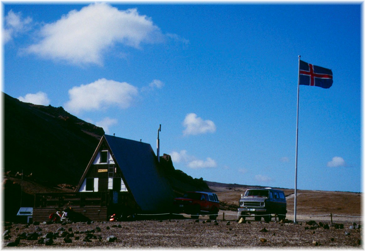 Island, Htte Dreki an der Askja