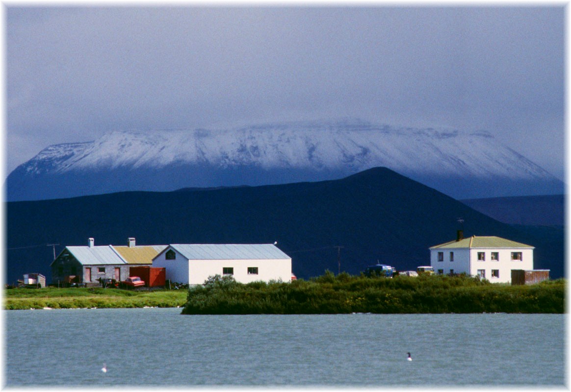 Island, Krater Hverfell am Mvatn