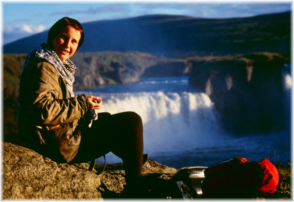 Island, am Godafoss