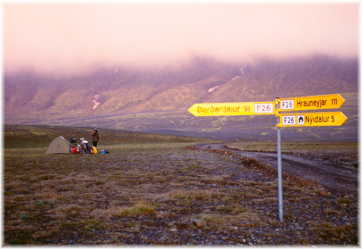 Am Fuße des Tungnafellsjökull