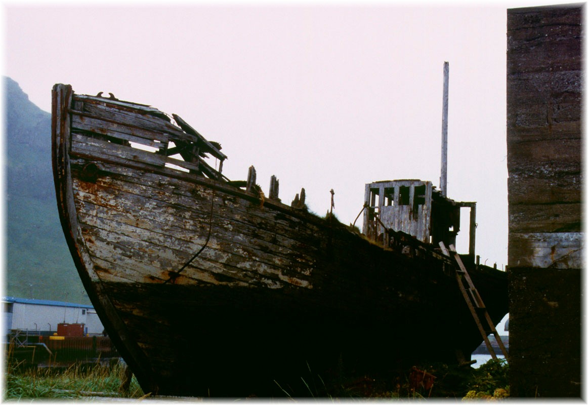 Vestmannaeyjar, Schiffswrack