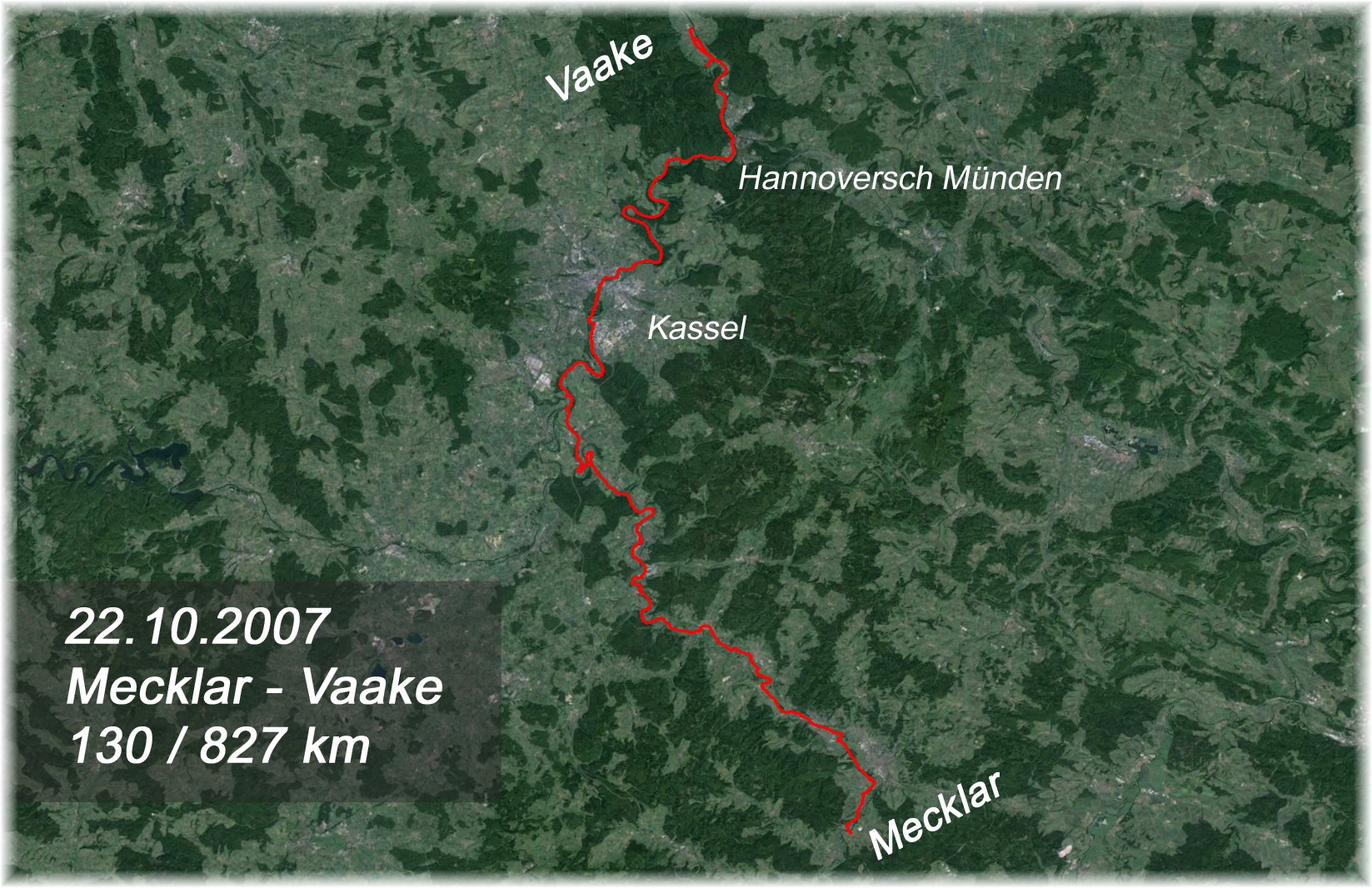 Etappenübersicht