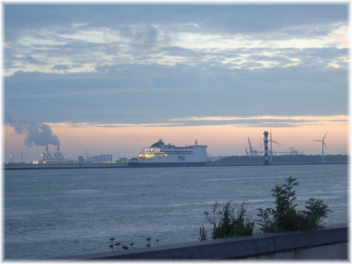 Nordseeküstenradweg, North Sea Cycle Route, Niederlande, Hoek van Holland