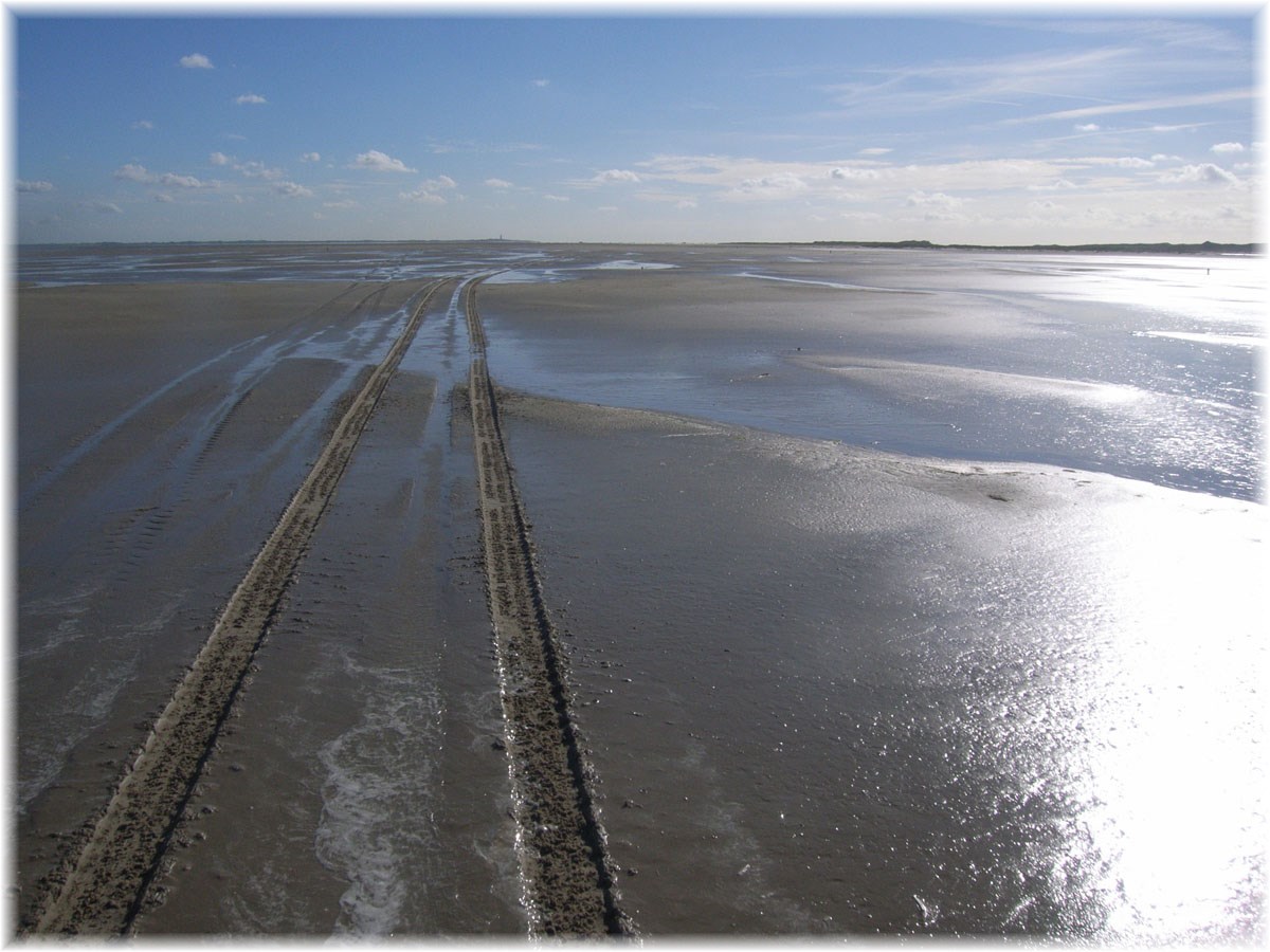 Nordseeküstenradweg, North Sea Cycle Route, Niederlande, Vlieland