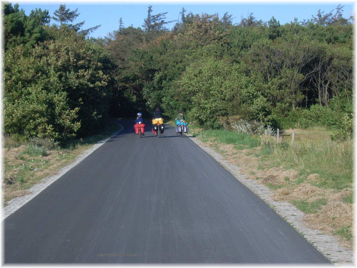 Nordseeküstenradweg, North Sea Cycle Route, Niederlande, Vlieland