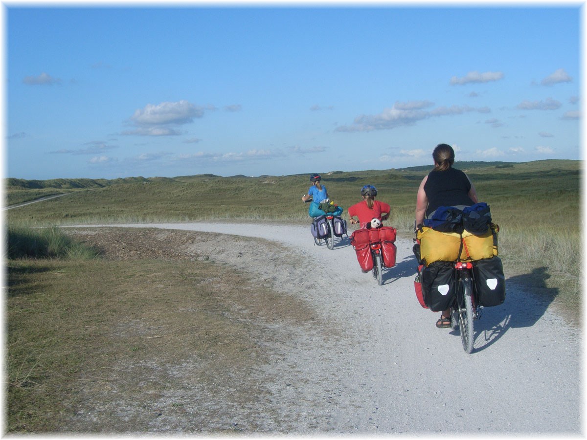 Nordseeküstenradweg, North Sea Cycle Route, Niederlande, Vlieland