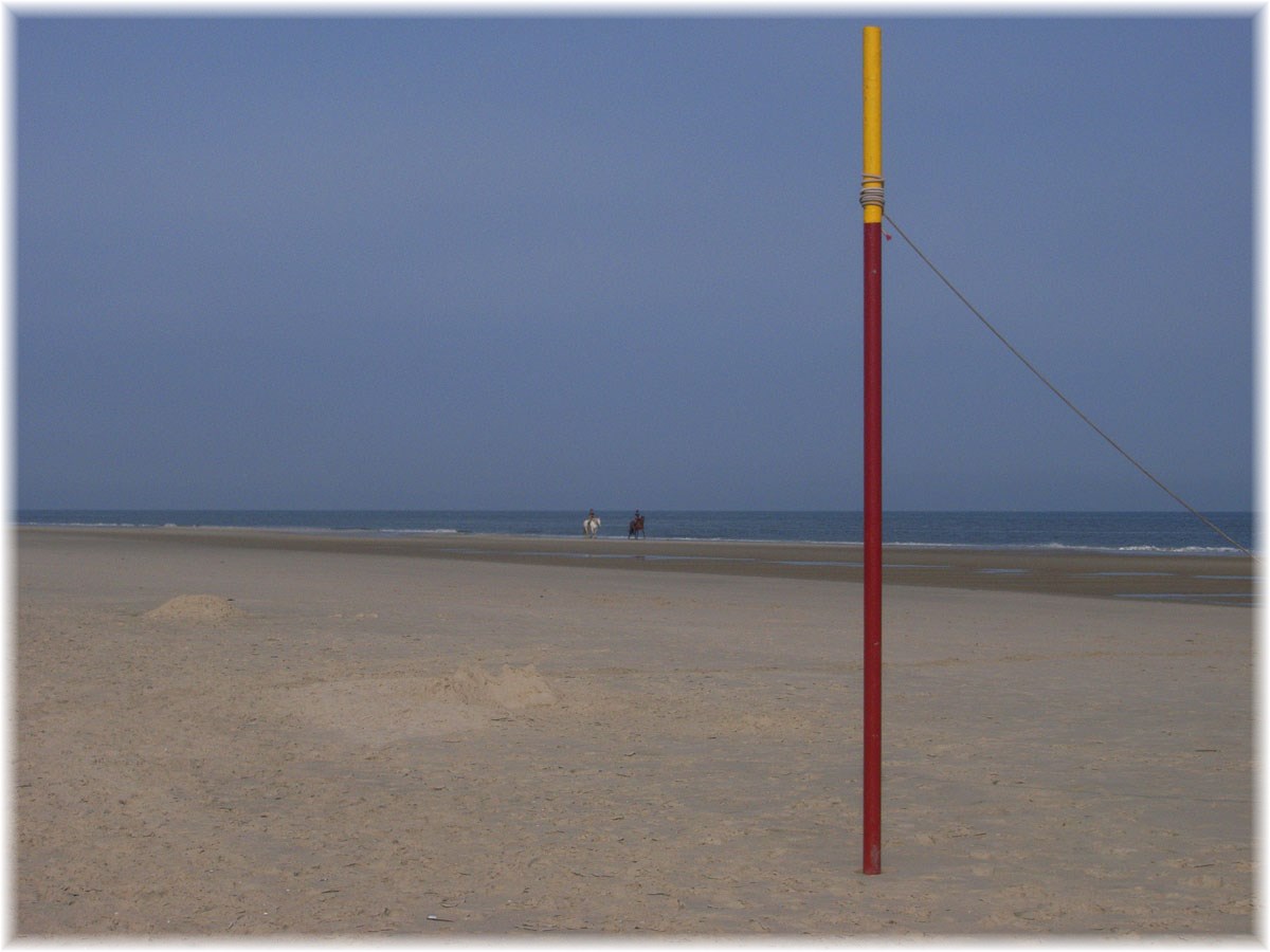 Nordseeküstenradweg, North Sea Cycle Route, Deutschland, auf Langeoog