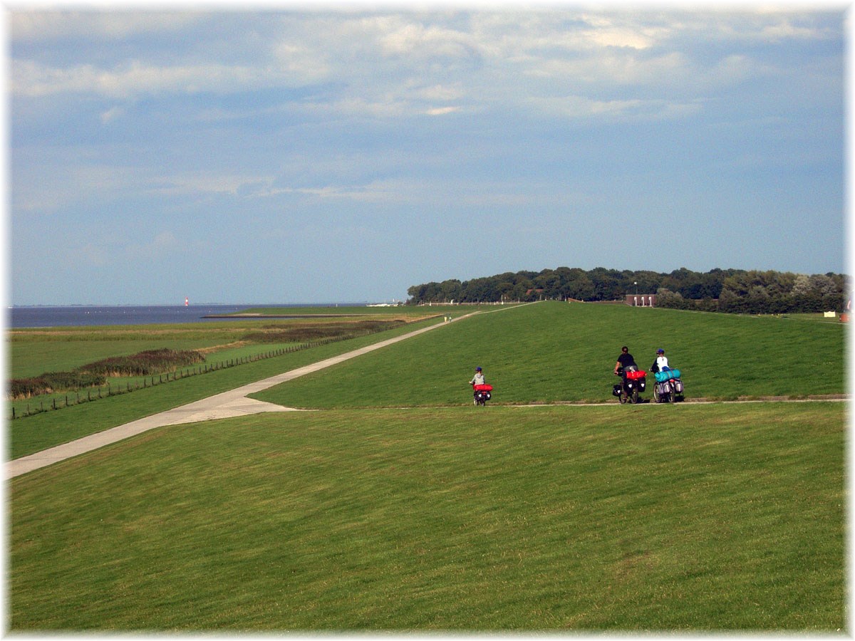 Nordseeküstenradweg, North Sea Cycle Route, Deutschland