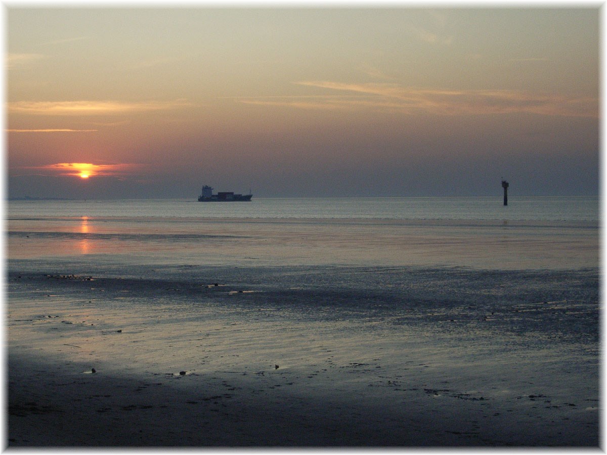 Nordseeküstenradweg, North Sea Cycle Route, Deutschland, Auenelbe