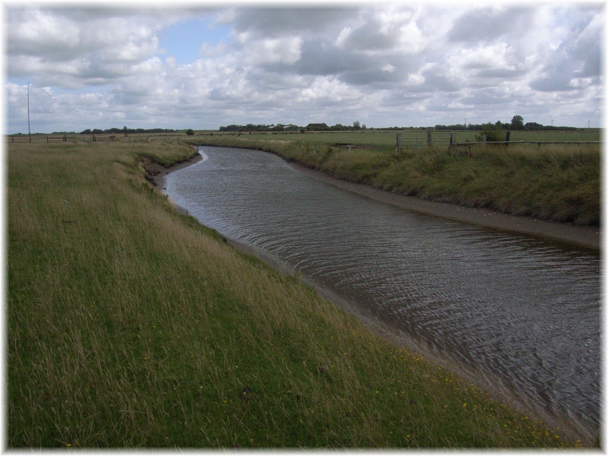 Nordseeküstenradweg, North Sea Cycle Route, Deutschland, Nordfriesland