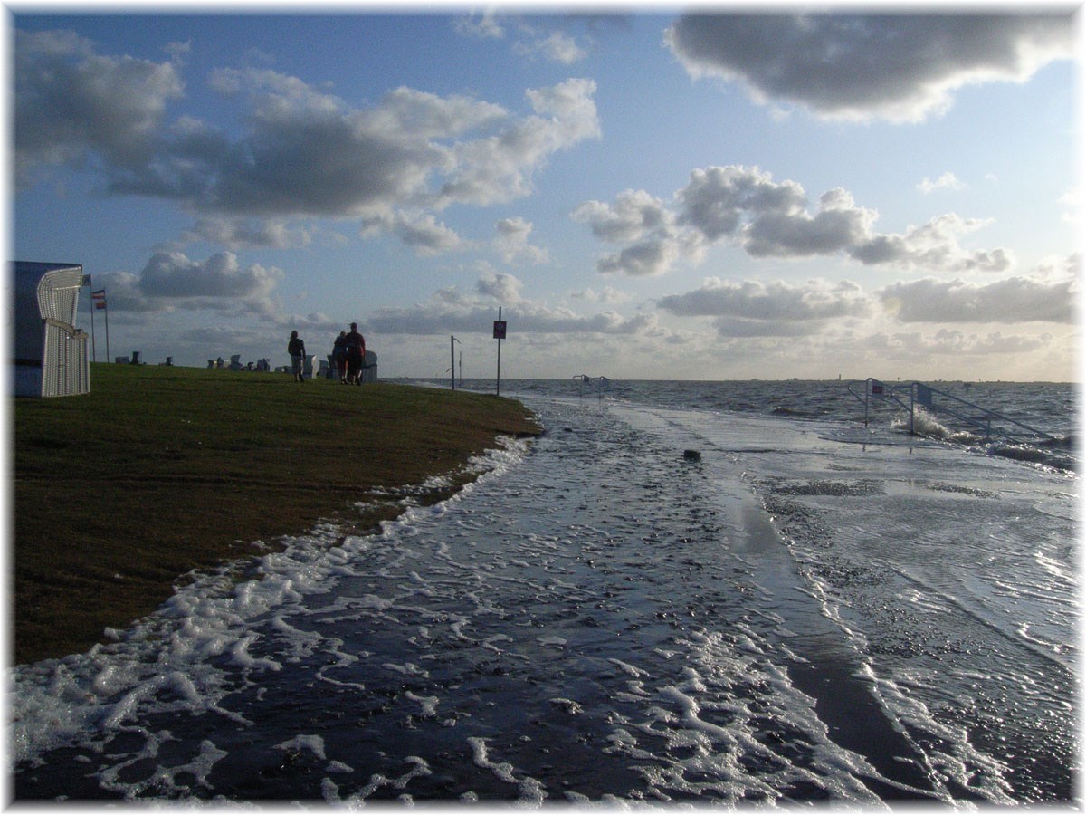 Nordseeküstenradweg, North Sea Cycle Route, Deutschland, Husum