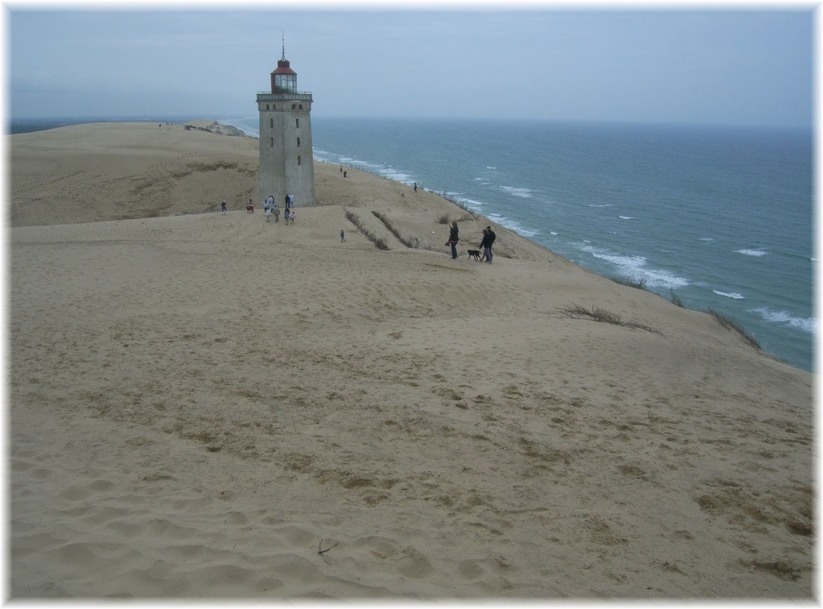 Nordseeküstenradweg, North Sea Cycle Route, Dänemark, Rubjerg Knude