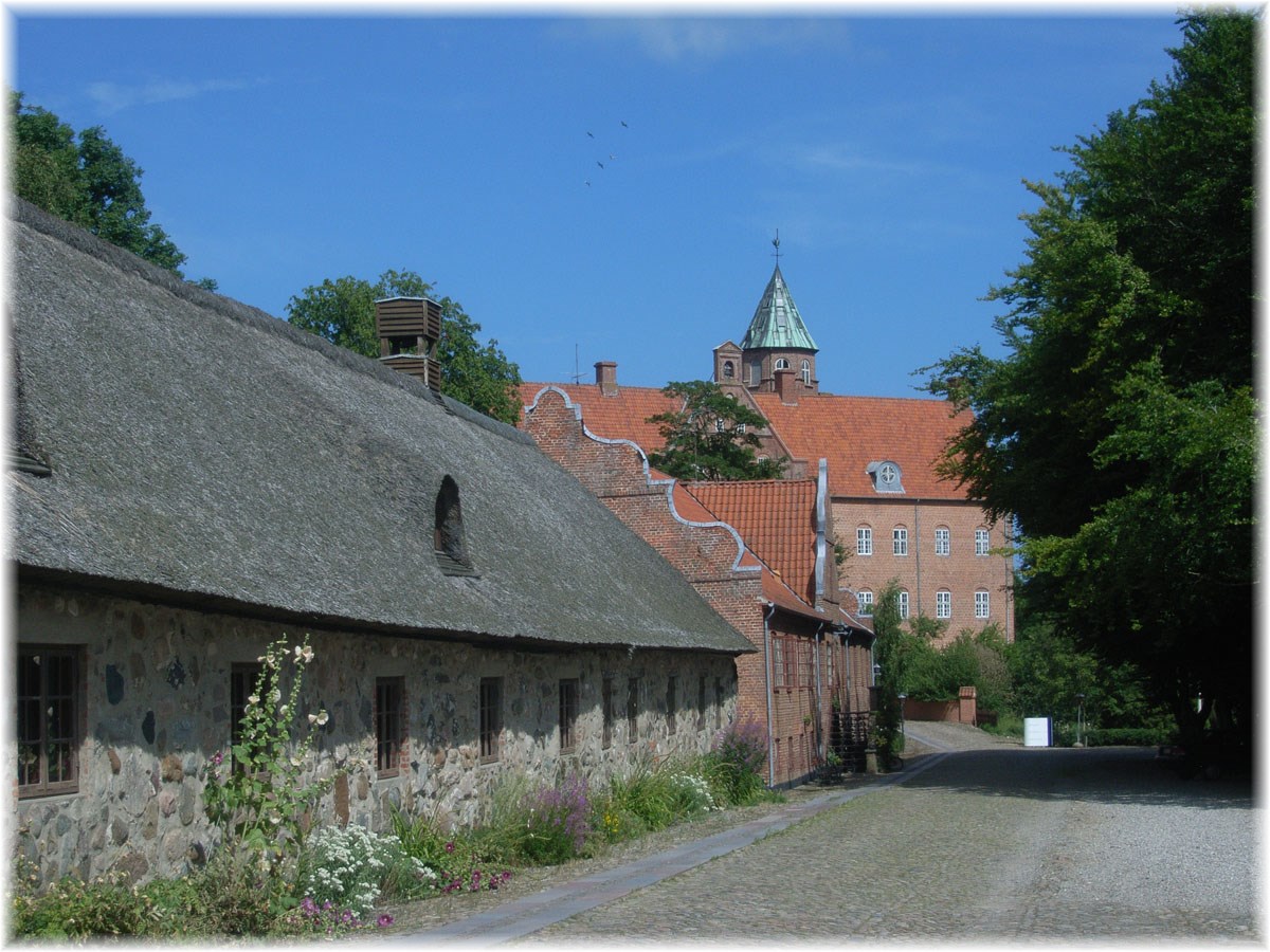 Nordseeküstenradweg, North Sea Cycle Route, Dänemark, Sostrup Slot