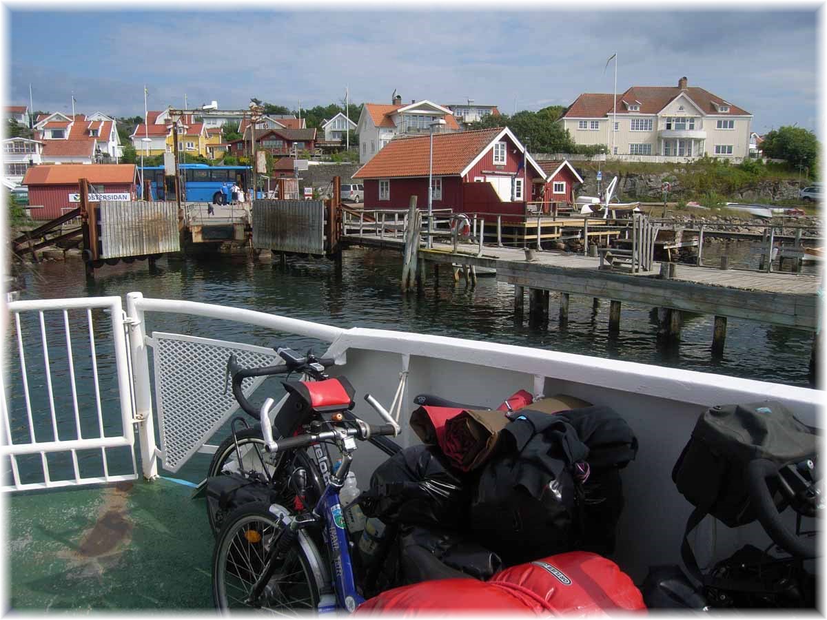 Nordseeküstenradweg, North Sea Cycle Route, Schweden, Fhre nach Lysekil