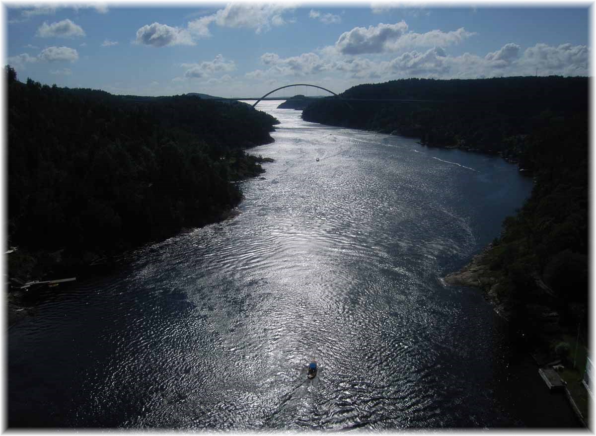 Nordseeküstenradweg, North Sea Cycle Route, Norwegen, Iddefjord