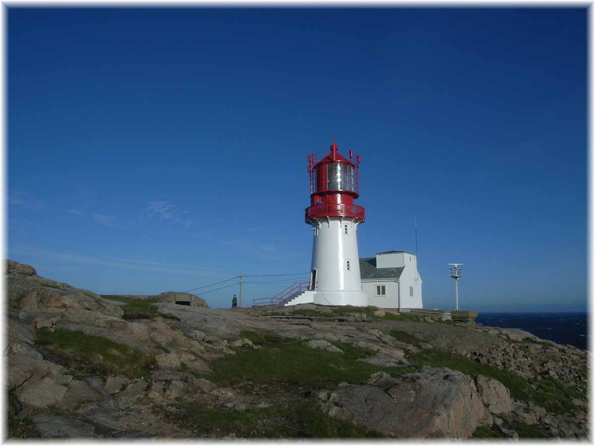 Nordseeküstenradweg, North Sea Cycle Route, Norwegen, Lindesnes fyr