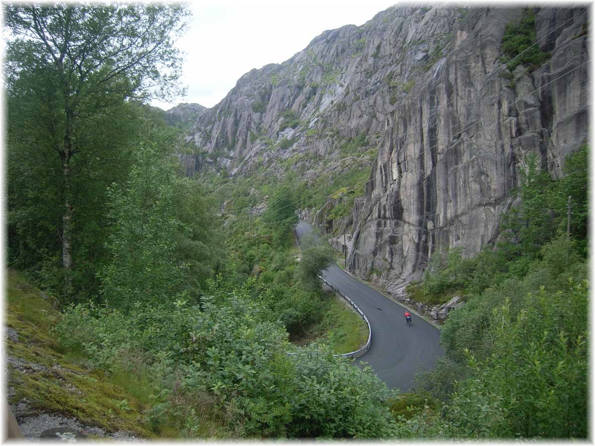 Nordseeküstenradweg, North Sea Cycle Route, Norwegen, Jossingfjord