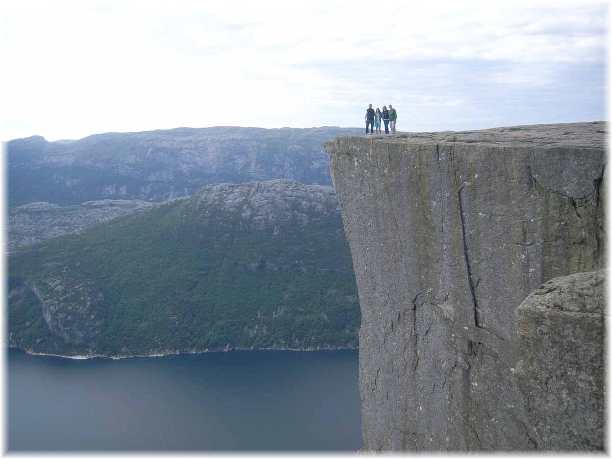 Nordseeküstenradweg, North Sea Cycle Route, Norwegen, Preikestolen