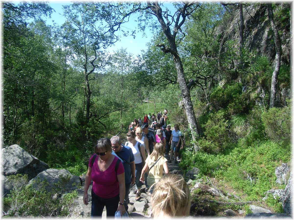 Nordseeküstenradweg, North Sea Cycle Route, Preikestolen