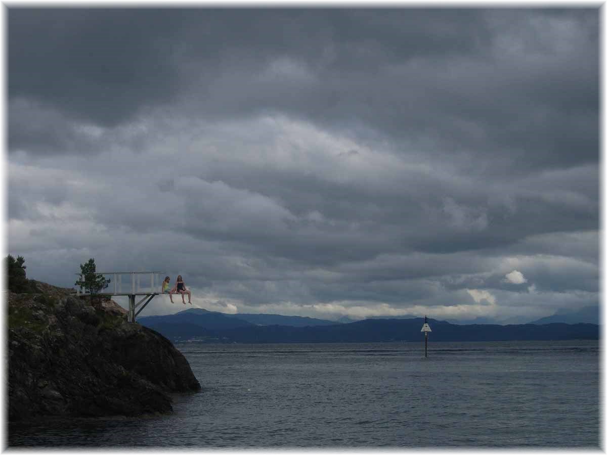 Nordseeküstenradweg, North Sea Cycle Route, Norwegen, Leirvik