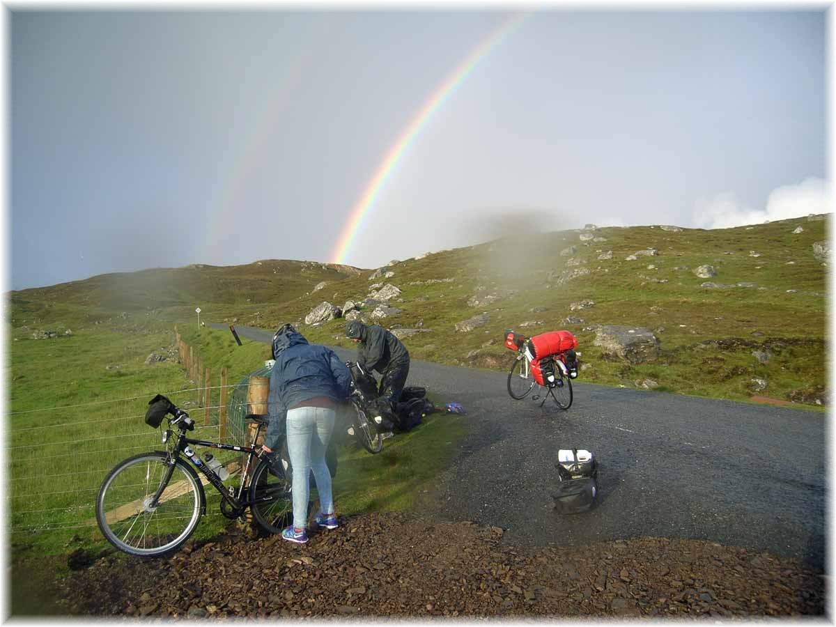 Nordseeküstenradweg, North Sea Cycle Route, Schottland, Shetlands