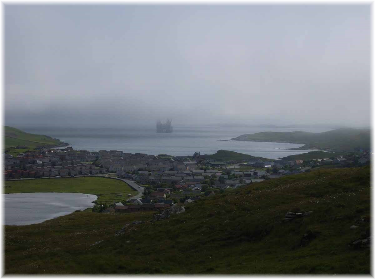 Nordseeküstenradweg, North Sea Cycle Route, Schottland, Shetlands