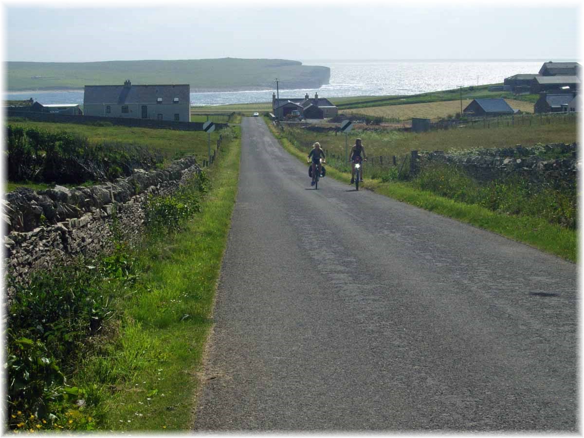 Nordseeküstenradweg, North Sea Cycle Route, Schottland, Orkney