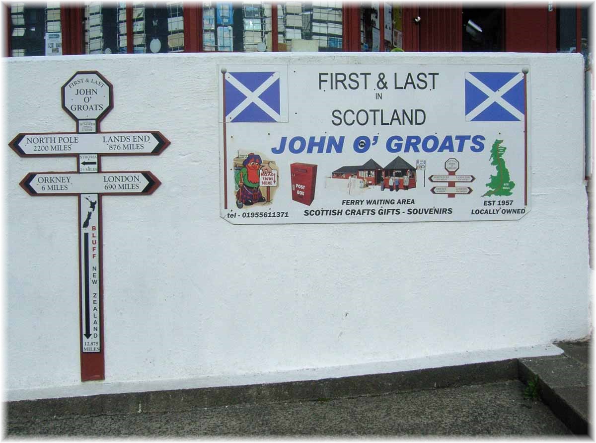 Nordseeküstenradweg, North Sea Cycle Route, Schottland, John O'Groats