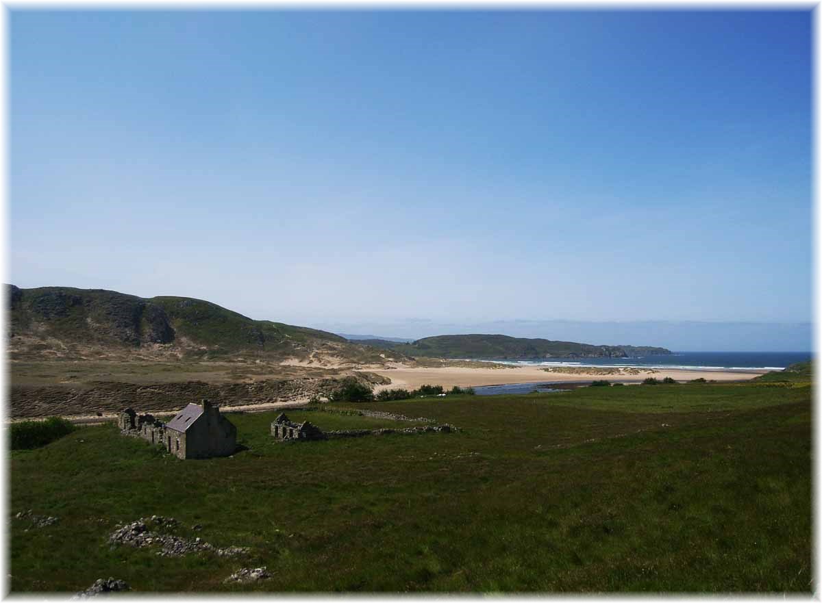 Nordseeküstenradweg, North Sea Cycle Route, Schottland, Torrisdale Bay