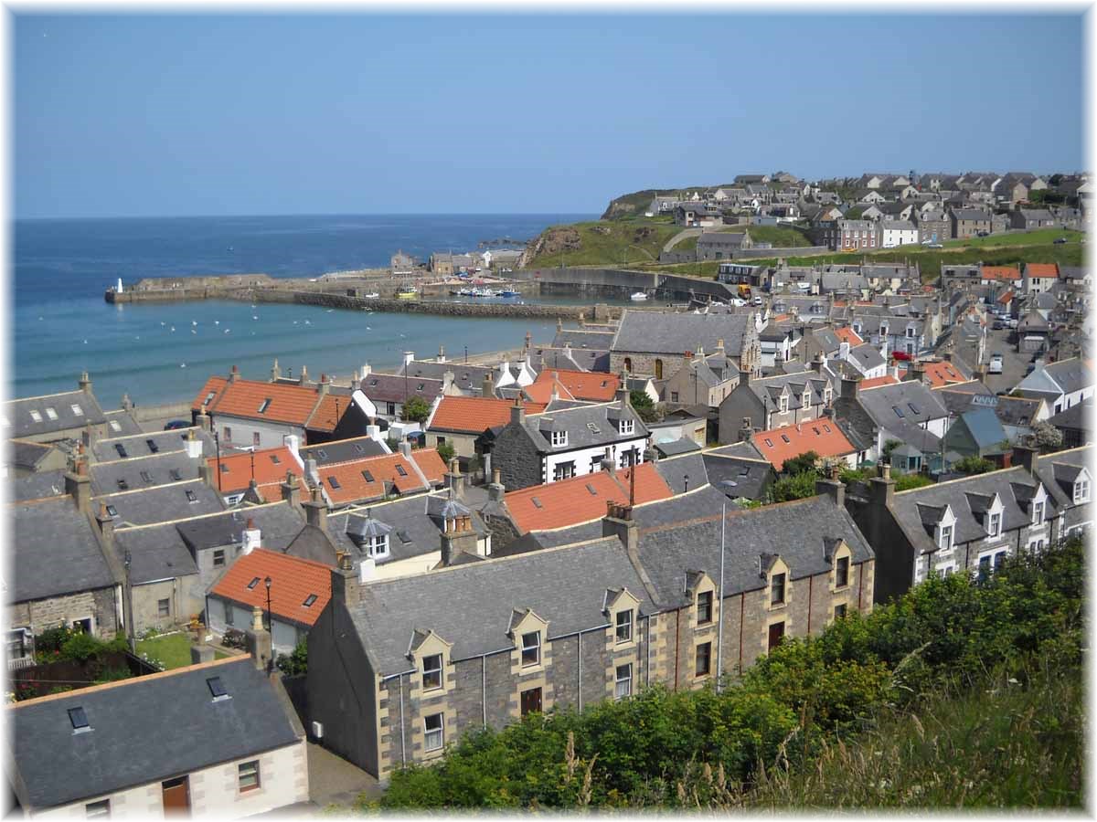 Nordseeküstenradweg, North Sea Cycle Route, Schottland, Cullen