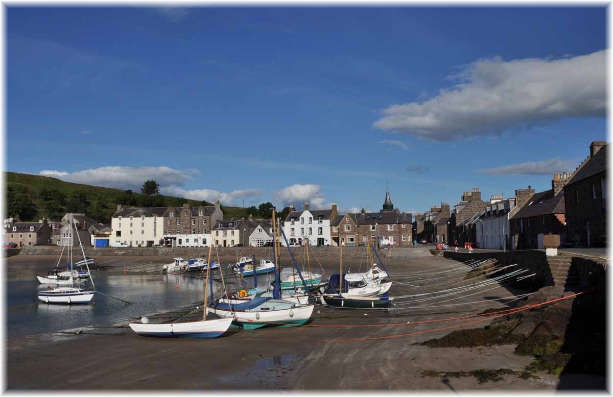 Nordseeküstenradweg, North Sea Cycle Route, Schottland, Stonehaven