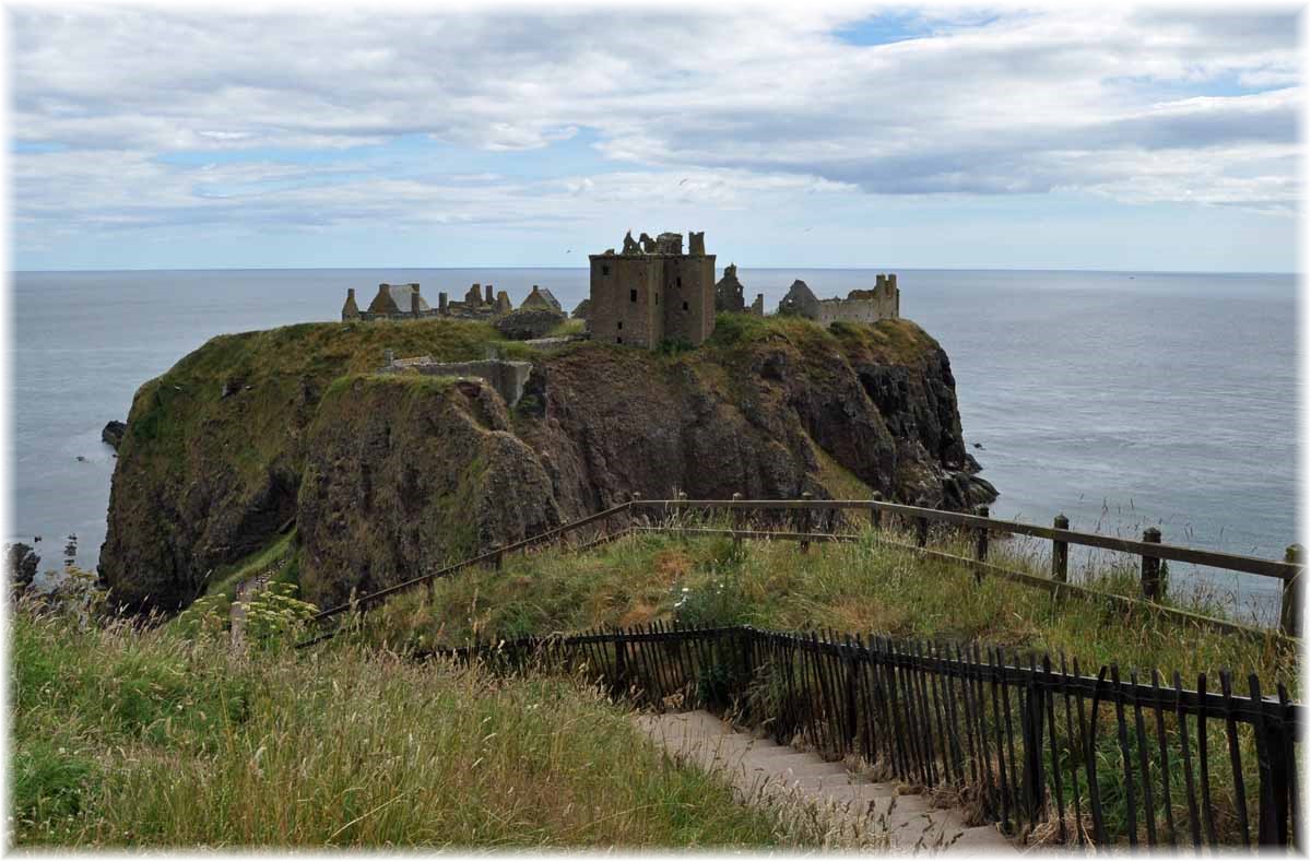 Nordseeküstenradweg, North Sea Cycle Route, Schottland, Dunnottar Castle