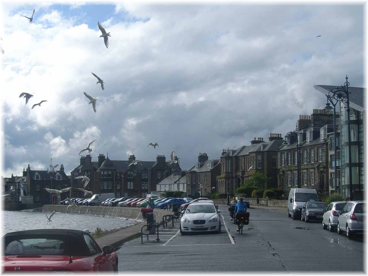 Nordseeküstenradweg, North Sea Cycle Route, Schottland, Dundee