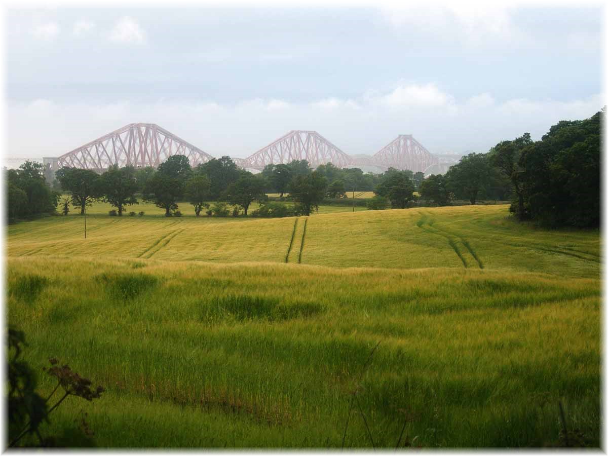 Nordseeküstenradweg, North Sea Cycle Route, Schottland, Forth Bridge