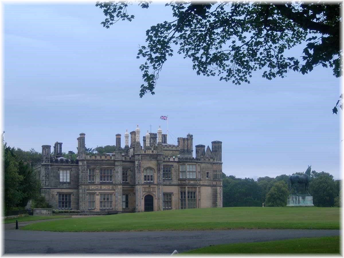 Nordseeküstenradweg, North Sea Cycle Route, Schottland, Castle