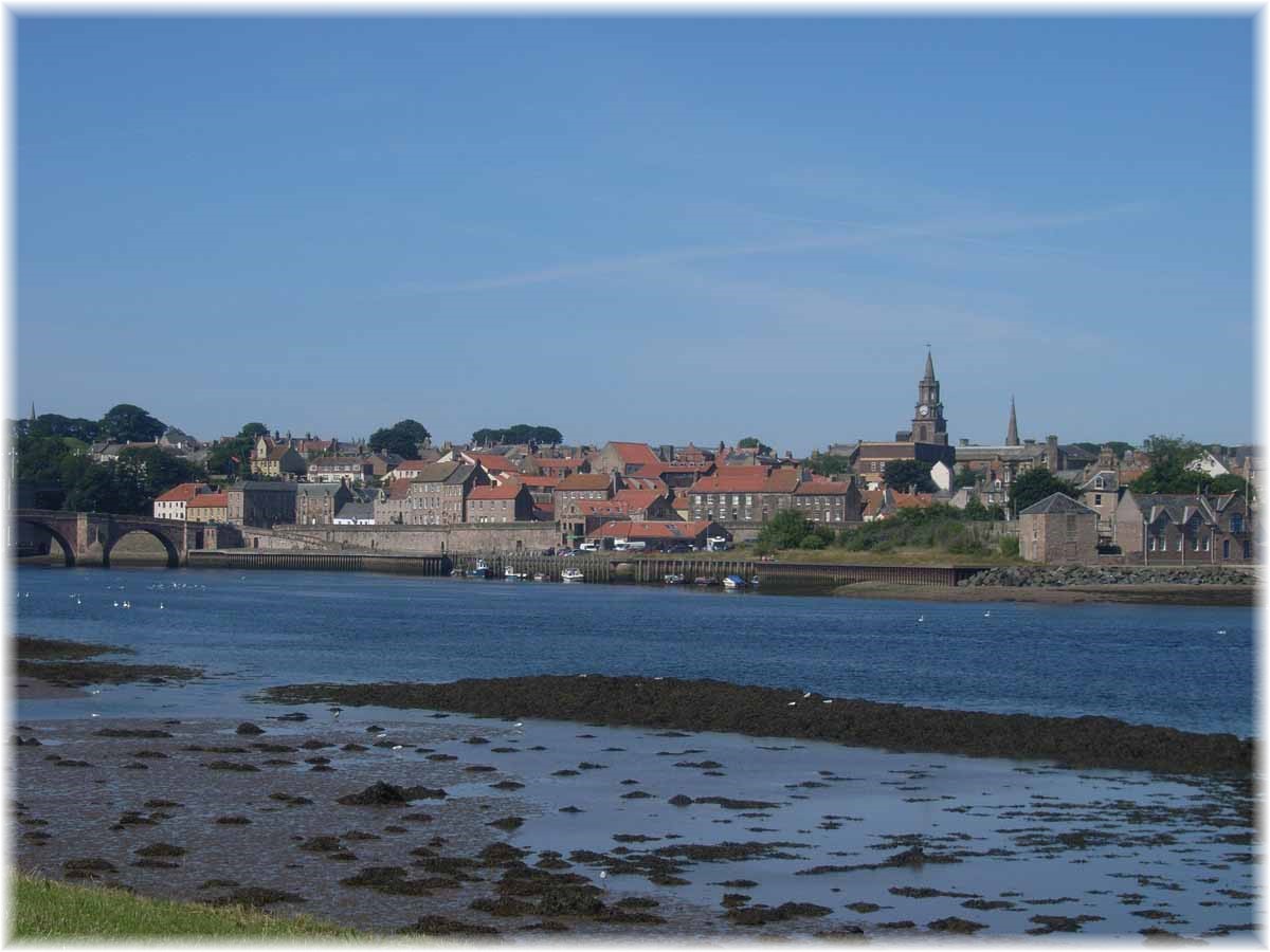 Nordseeküstenradweg, North Sea Cycle Route, England, Berwick-upon-Tweed