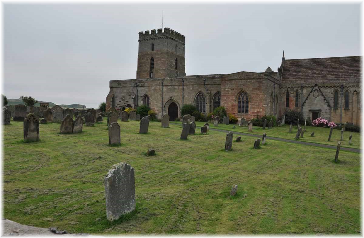 Nordseeküstenradweg, North Sea Cycle Route, England, Bamburgh