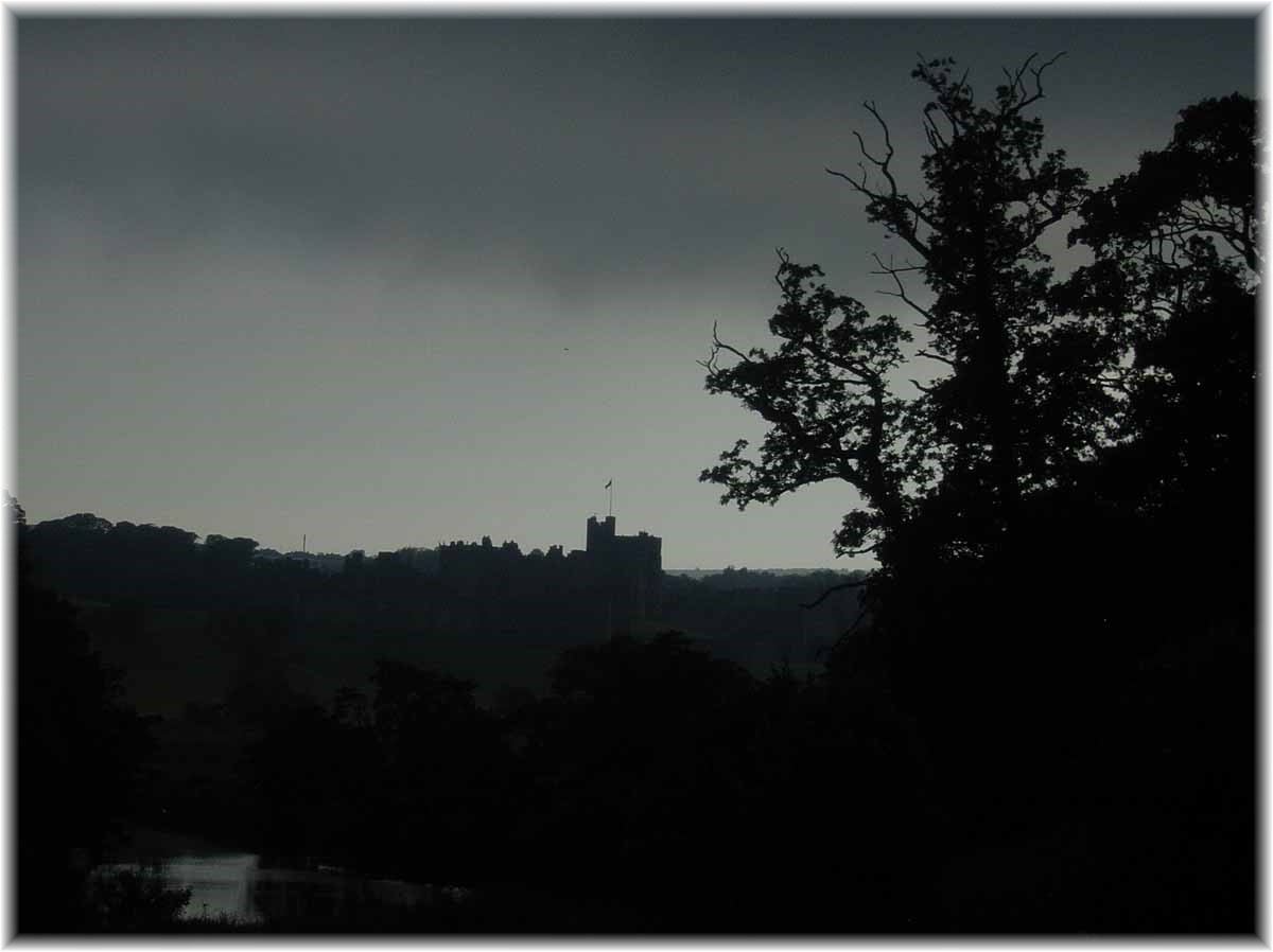 Nordseeküstenradweg, North Sea Cycle Route, England, Alnwick Castle