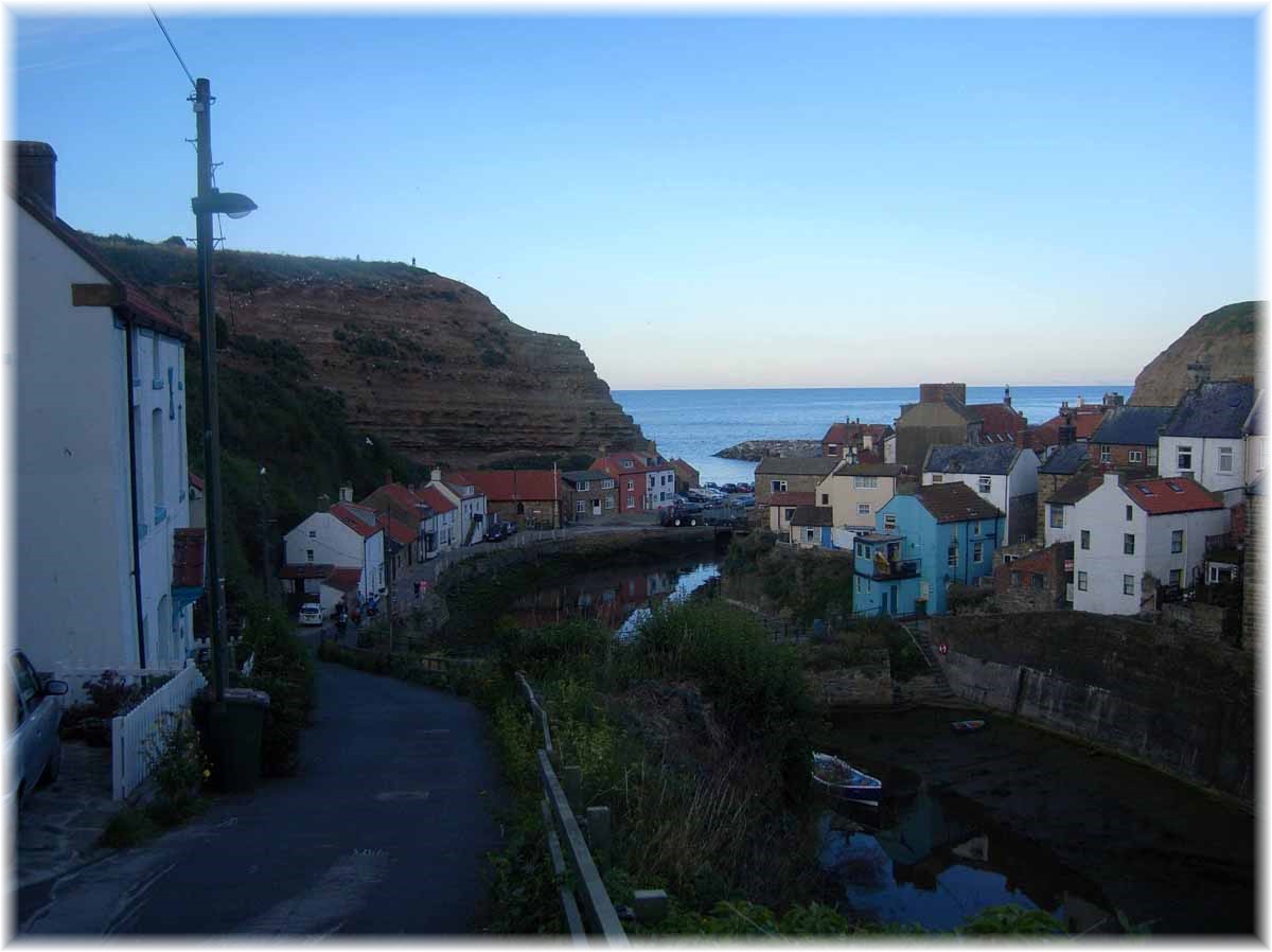 Nordseeküstenradweg, North Sea Cycle Route, England, Staithes